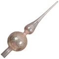 Szklany Szpic Choinkowy 31 cm - Diamenty fot.9