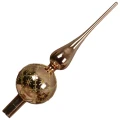 Szklany Szpic Choinkowy 31 cm - Diamenty fot.10