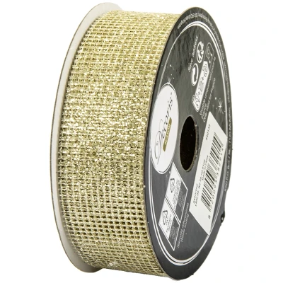 Wstążka dekoracyjna - 8m x 2,5 cm zdjęcie 2