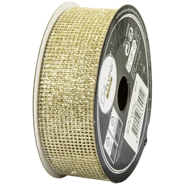 Wstążka dekoracyjna - 8m x 2,5 cm zdjęcie 2