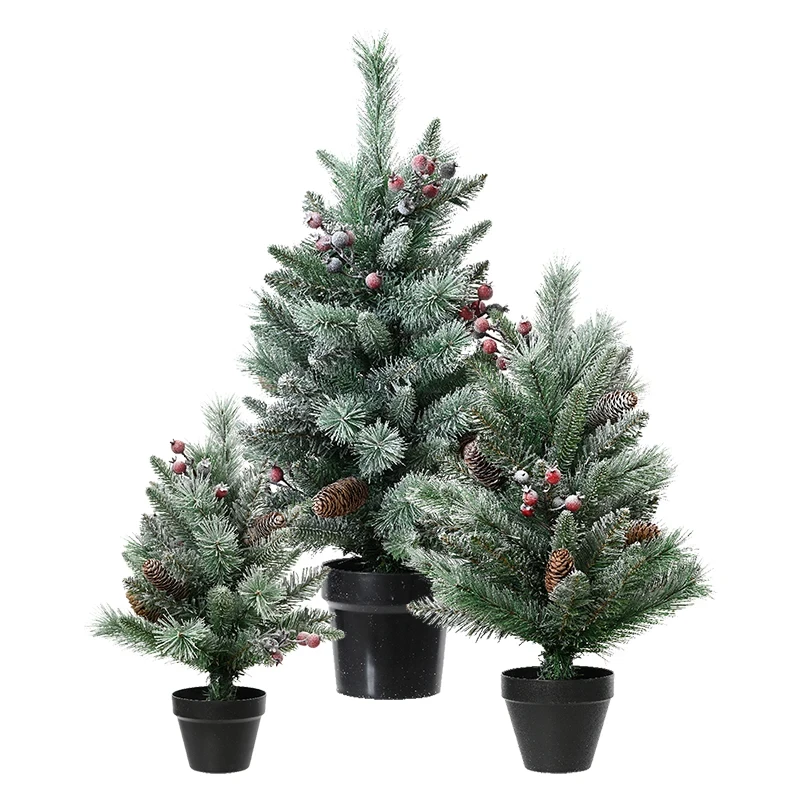 Sztuczna ośnieżona choinka Windham zdjęcie 5