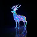 Renifer Świetlny 145 LED - Zimny Biały 52x119x145 cm