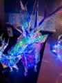 Renifer Świetlny 145 LED - Zimny Biały 52x119x145 cm