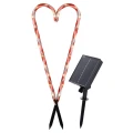 Solarne świetlne Laski Cukrowe kpl. 4 szt. 48 LED - Ciepły biały