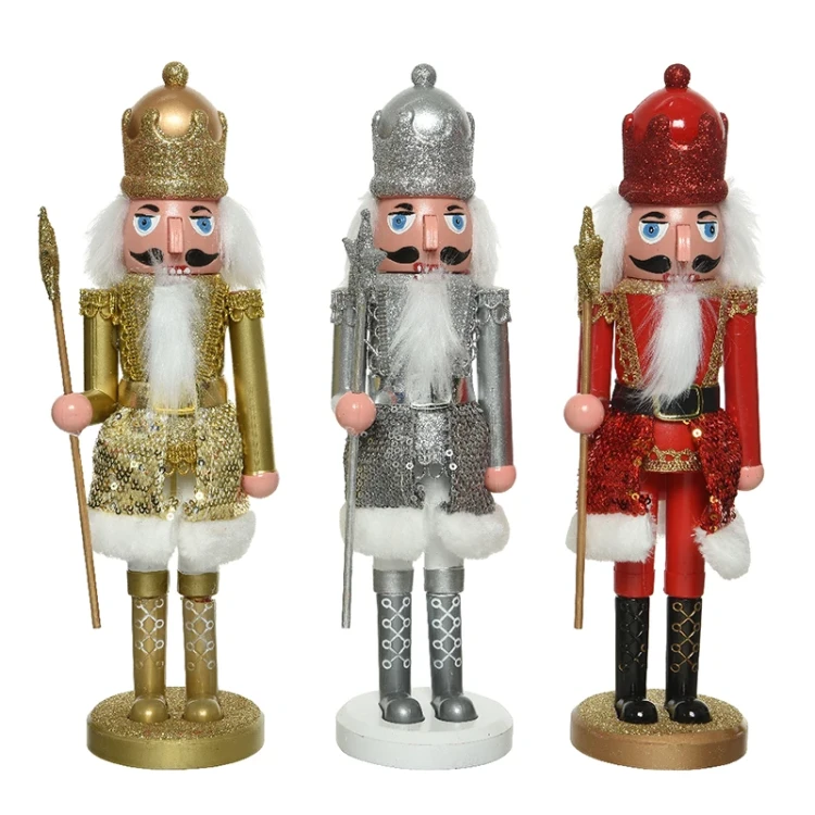 Plastikowa figurka - Dziadek do orzechów 28 cm zdjęcie 4