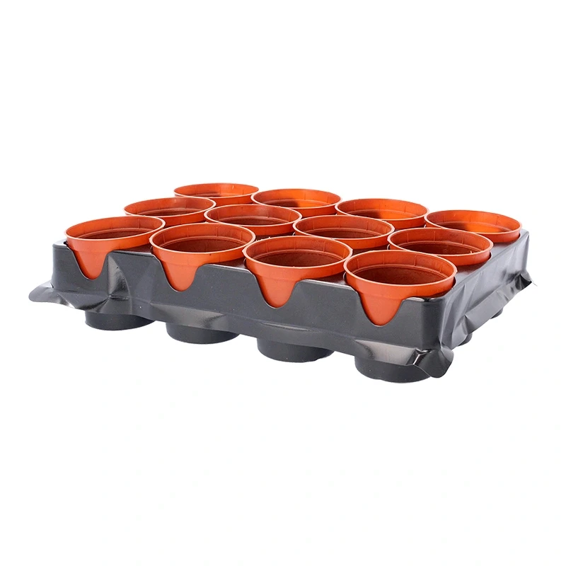 Doniczka do rozsad 6cm kpl.