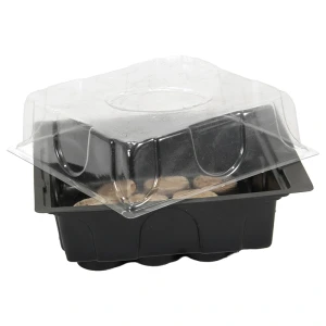 Szklarnia na parapet + 12 krążków kokosowych 