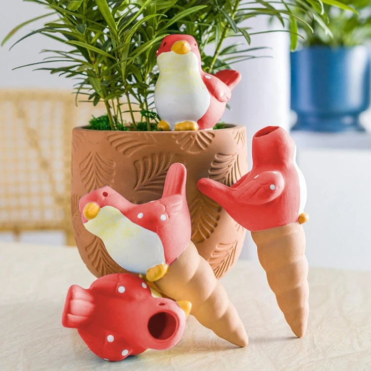Ptaszek - Ceramiczny nawilżacz do roślin 16,2 cm zdjęcie 11