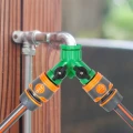 Trójnik 1/2"-3/4" z dwoma zaworami