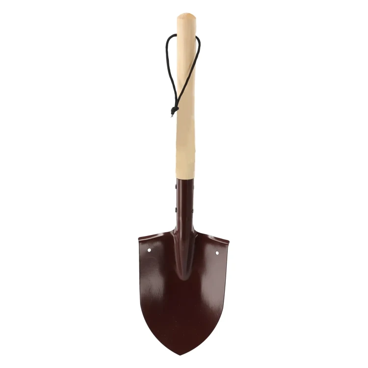 Saperka z trzonkiem drewnianym 60 cm