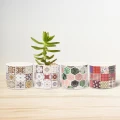 Ceramiczna osłonka na doniczkę 15x15x13,2 cm zdjęcie 6