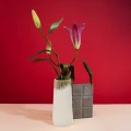 Ceramiczny wysoki wazon zdjęcie 3