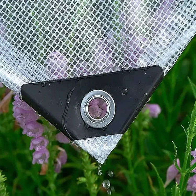 Przezroczysta plandeka ogrodowa UV -100G zdjęcie 1