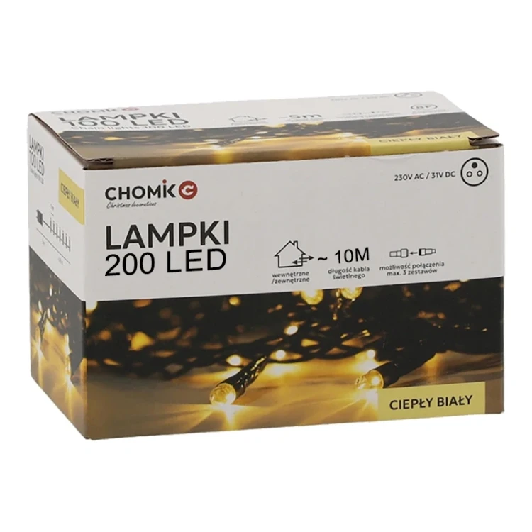 Lampki choinkowe LED - Programatory 8 funkcyjny wzór 15