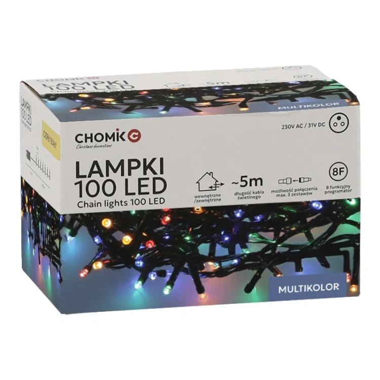 Lampki choinkowe LED - Programatory 8 funkcyjny wzór 12