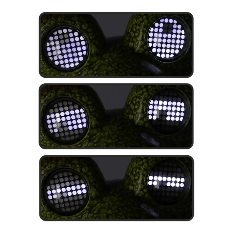 Jeż - Lampka LED solarna z efektem ruchomych oczu