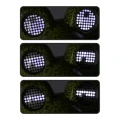 Sowa - Lampka LED solarna z efektem ruchomych oczu