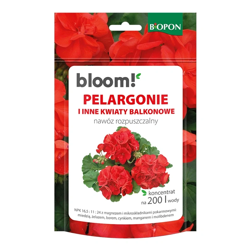 Nawóz BLOOM do pelargonii- 200g