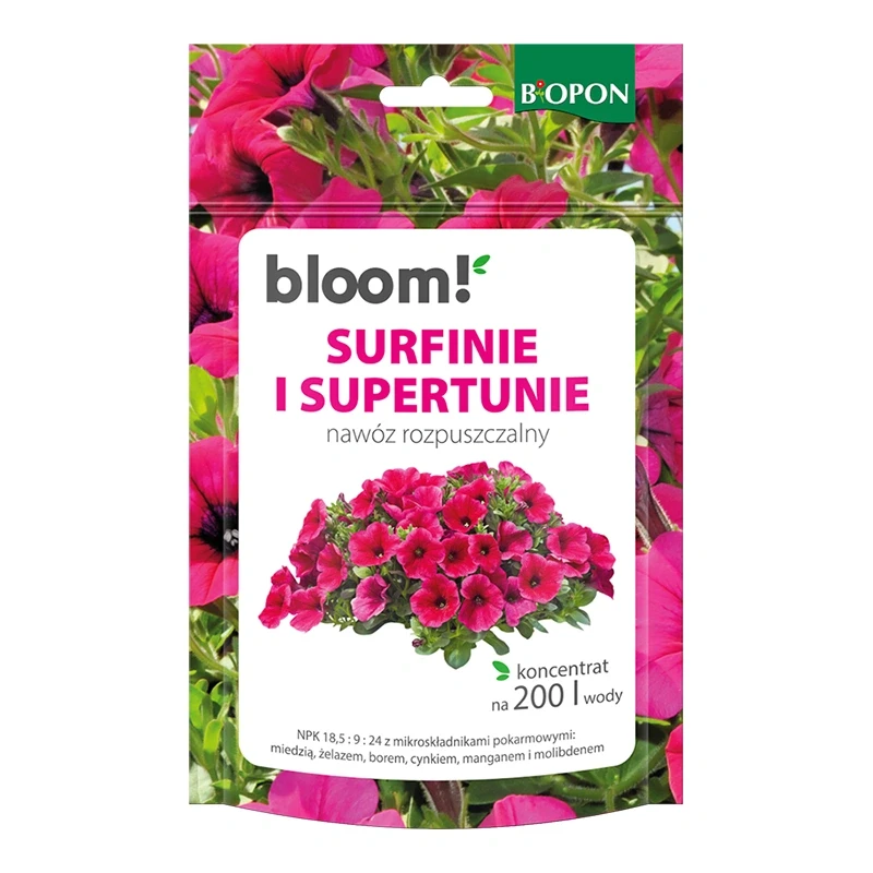 Nawóz BLOOM do roślin surfinii i supertunii - 200g