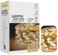 Lampki druciki choinkowe na szpuli - 500/100 LED fot.3