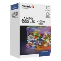 Lampki druciki choinkowe na szpuli - 500/100 LED fot.1