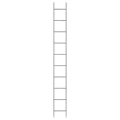Modułowa drabinka ogrodowa do roślin pnących - 150 cm