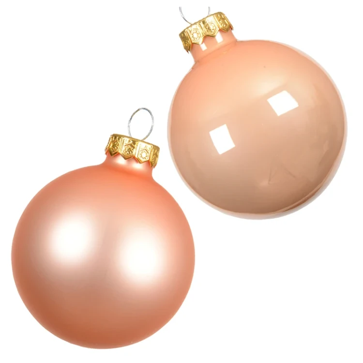 Szklane bombki w tubie 8 cm - 6 szt zdjęcie 17