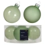Matcha Szklane bombki choinkowe 8 cm 4 szt.