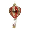 Szklany balon - Świąteczne zawieszki choinkowe kpl. 2 szt. 14 cm zdjęcie 1