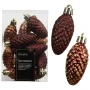 Szyszki choinkowe 14 cm - kpl. 12 szt. wzór 9