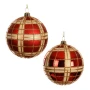 Plastikowe bombki choinkowe kpl. 6 szt. 8 cm