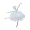 Wzór 5 - Akrylowe baletnice - zawieszki choinkowe 13 cm