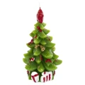 Choinka - Parafinowa świeca dekoracyjna 18 cm