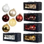 Szklane bombki choinkowe 5/6/7 cm MIX 20 szt. zdj 16