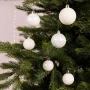 Biały iryzowany — Plastikowe bombki choinkowe w tubie - 6 cm 30 szt. zdj 8