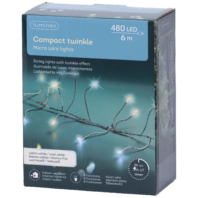 Światełka Choinkowe Gęste COMPACT microLED zdjęcie 10