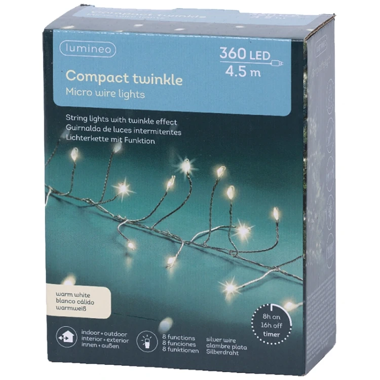 Światełka Choinkowe Gęste COMPACT microLED zdjęcie 13