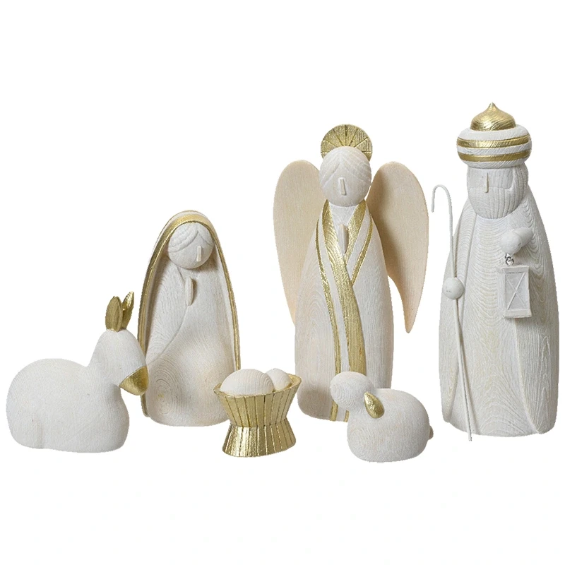 Figurki do szopki kpl. 6 szt. 22,5 cm