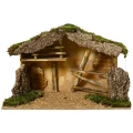 Naturalna szopka Bożonarodzeniowa 58x28x35 cm