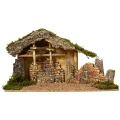 Naturalna szopka Bożonarodzeniowa 48x19x25cm