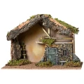 Naturalna stajenka Bożonarodzeniowa 48x22x32cm
