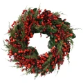 Wianek z czerwonymi jagodami - 60 cm 1