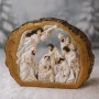 Szopka Bożonarodzeniowa w korze 24,5x32x7 cm