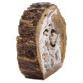Szopka Bożonarodzeniowa w korze 24,5x32x7 cm