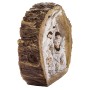 Szopka Bożonarodzeniowa w korze 24,5x32x7 cm