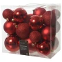 Plastikowe bombki choinkowe kpl. 26 szt. MIX 6-10 cm zdjęcie 3