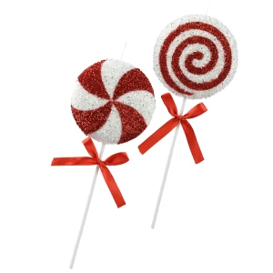 Zawieszka choinkowa - Cukrowy lizak 36 cm