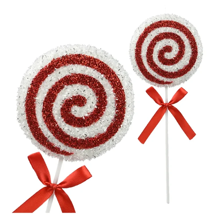 Zawieszka choinkowa - Cukrowy lizak 36 cm w1
