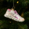 Szklane buty sportowe - zawieszki choinkowe 3