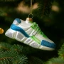 Szklane buty sportowe - zawieszki choinkowe 2